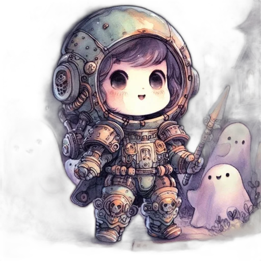robot, creature, mask, concept art transparent PNG cut-out