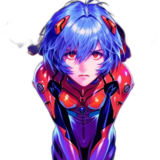 robot, jacket, face, dress transparent PNG cut-out