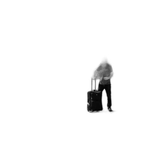 robot, creature, jacket, shoes transparent PNG cut-out