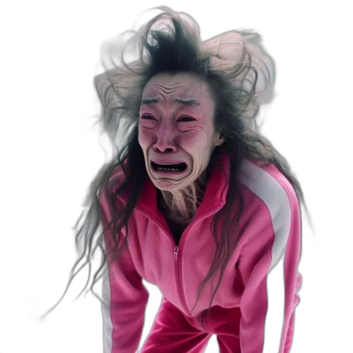 mask, face, creature, jacket transparent PNG cut-out
