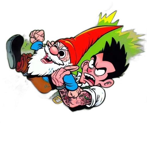 cartoon, concept art, comic book art, verdant transparent PNG cut-out