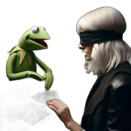 hat, mask, animal, staff transparent PNG cut-out