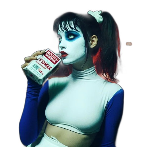 bottle, robot, food, comic book art transparent PNG cut-out