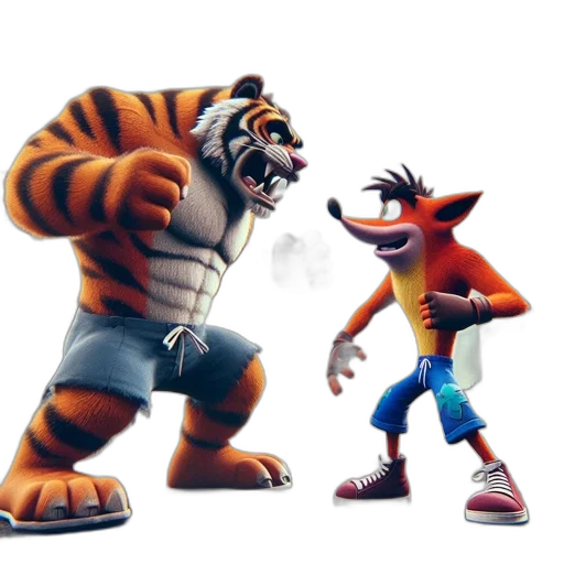 animal, creature, concept art, 3d render transparent PNG cut-out
