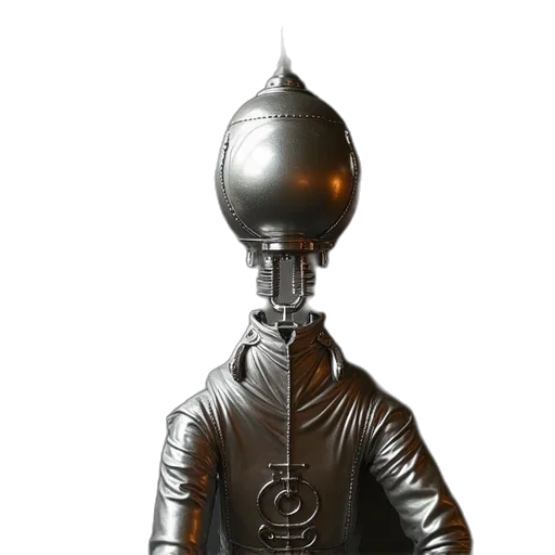 robot, staff, mask, jacket transparent PNG cut-out