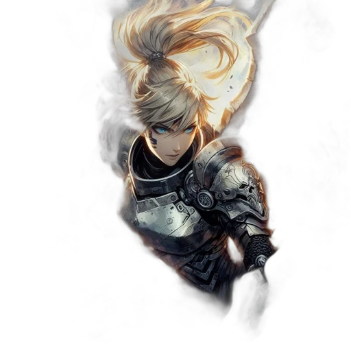 sword, dragon, weapon, jacket transparent PNG cut-out