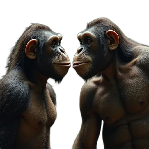 animal, photorealistic, 3d render, concept art transparent PNG cut-out