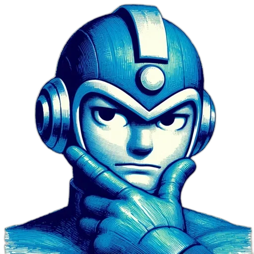 robot, face, mask, comic book art transparent PNG cut-out