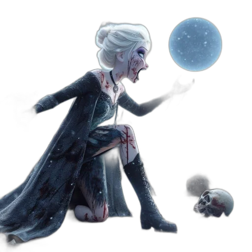 staff, creature, dress, concept art transparent PNG cut-out
