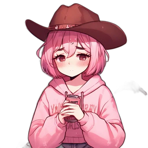 hat, jacket, staff, weapon transparent PNG cut-out