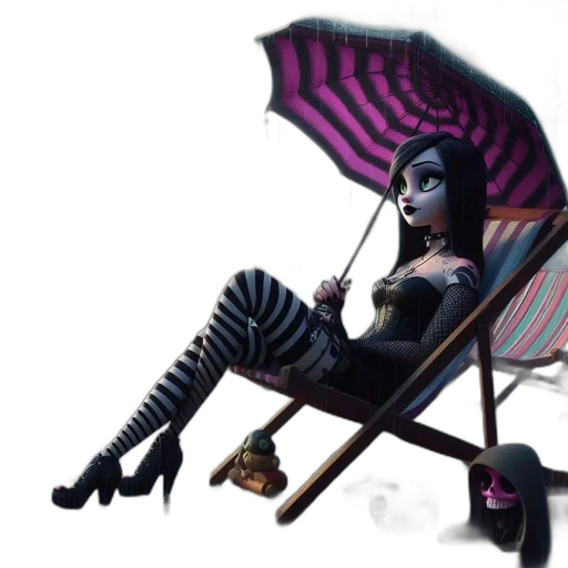 umbrella, furniture, creature, mask transparent PNG cut-out