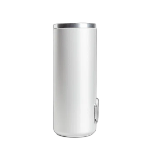 bottle, robot, 3d render, white transparent PNG cut-out