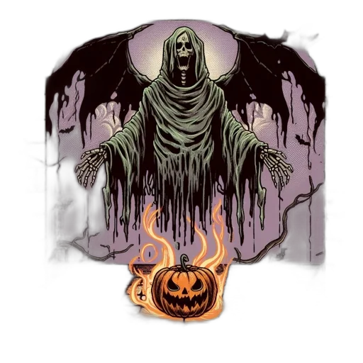 concept art, comic book art, ethereal, creature transparent PNG cut-out