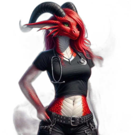 mask, creature, dragon, jacket transparent PNG cut-out