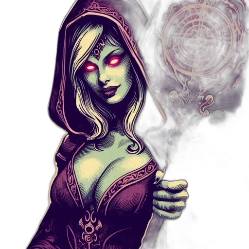 staff, fantasy art, comic book art, concept art transparent PNG cut-out