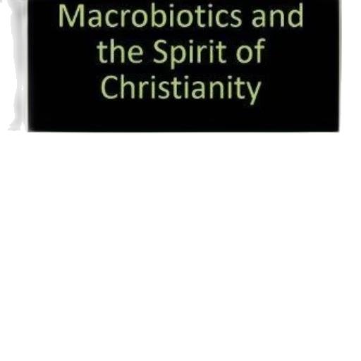 cover, macrobiotics, spirit, christianity transparent PNG cut-out