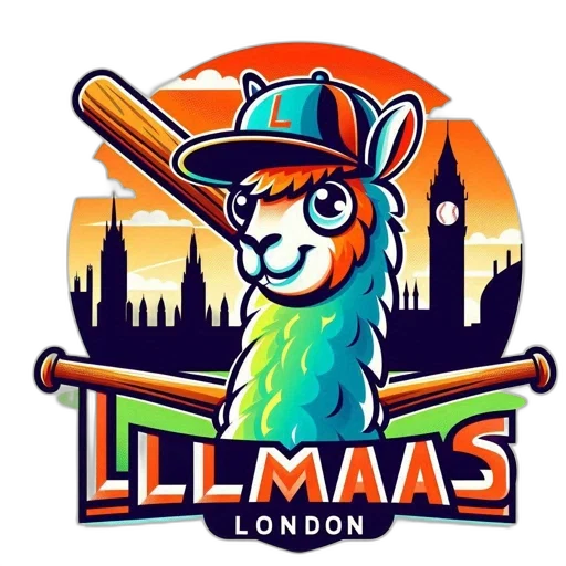 cartoon, llama, wearing, baseball transparent PNG cut-out