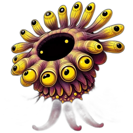 creature, staff, animal, mask transparent PNG cut-out