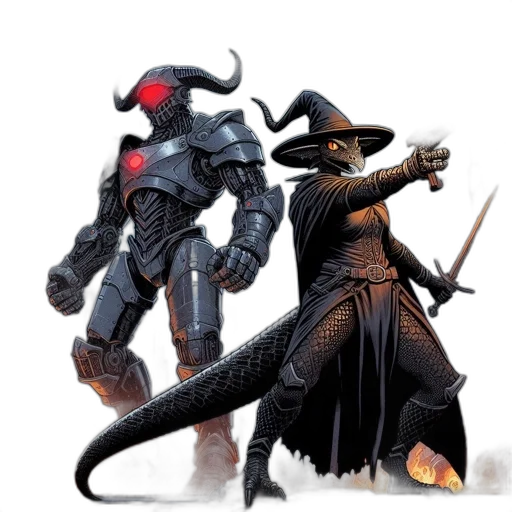 concept art, fantasy art, comic book art, 3d render transparent PNG cut-out