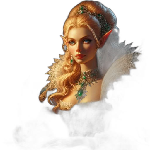 dragon, crown, face, staff transparent PNG cut-out