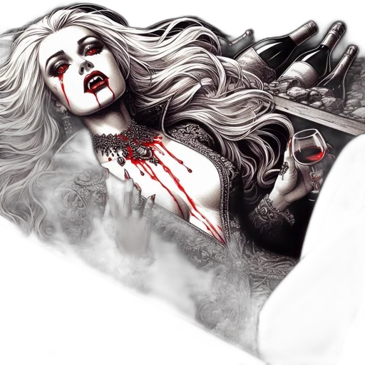 comic book art, fantasy art, concept art, photorealistic transparent PNG cut-out