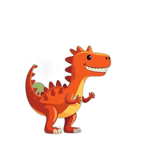 dragon, animal, creature, staff transparent PNG cut-out