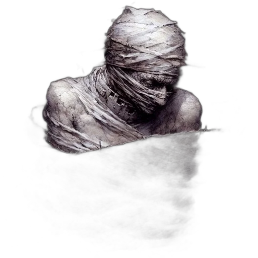 mask, face, hair, creature transparent PNG cut-out