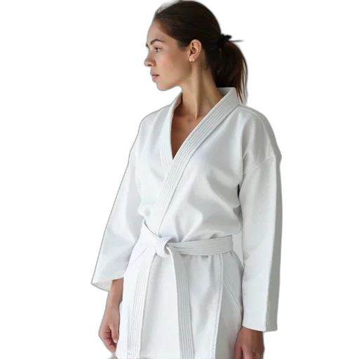 jacket, dress, staff, white transparent PNG cut-out