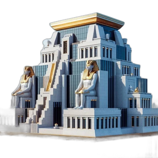 building, furniture, 3d render, concept art transparent PNG cut-out
