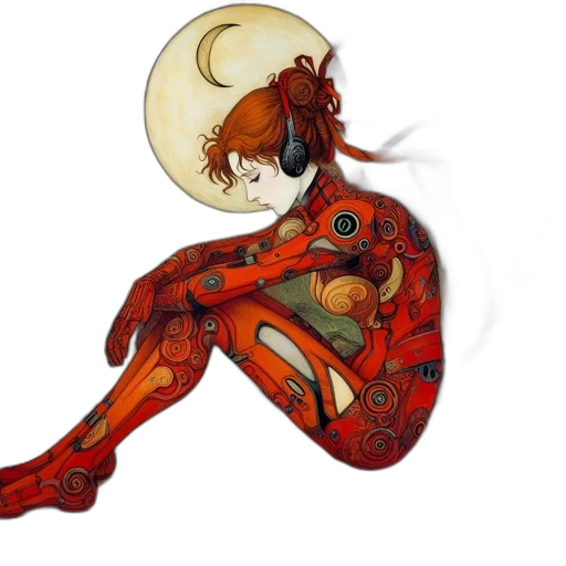 mask, concept art, fantasy art, comic book art transparent PNG cut-out