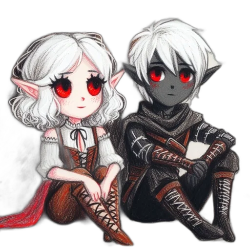 fantasy art, concept art, pixel art, watercolor transparent PNG cut-out