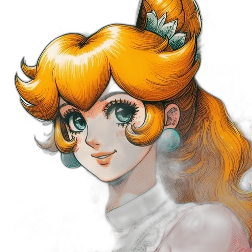 crown, face, staff, hair transparent PNG cut-out