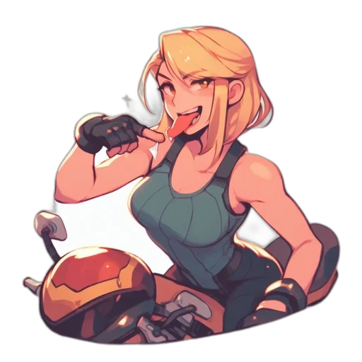 weapon, robot, staff, pixel art transparent PNG cut-out