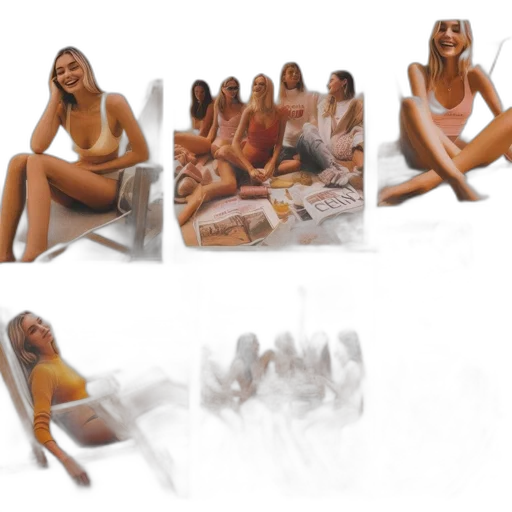 concept art, 3d render, photorealistic, oil painting transparent PNG cut-out