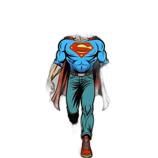 jacket, creature, animal, comic book art transparent PNG cut-out