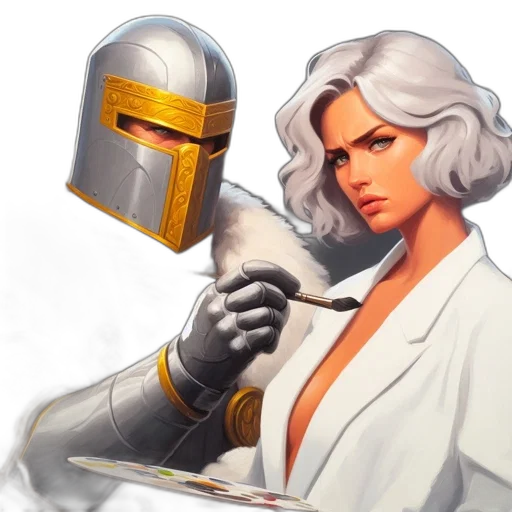 weapon, sword, staff, robot transparent PNG cut-out