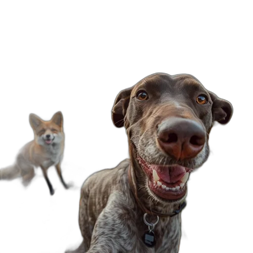 animal, creature, staff, photorealistic transparent PNG cut-out