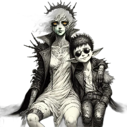 mask, fantasy art, concept art, comic book art transparent PNG cut-out