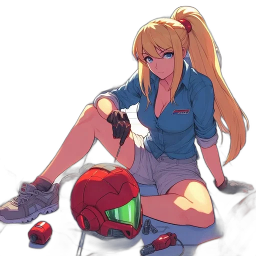 weapon, shoes, dress, anime transparent PNG cut-out