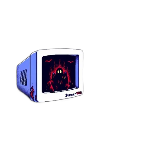 robot, mask, creature, vaporwave transparent PNG cut-out