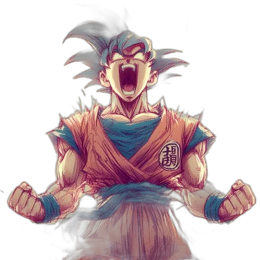 concept art, fantasy art, comic book art, anime transparent PNG cut-out