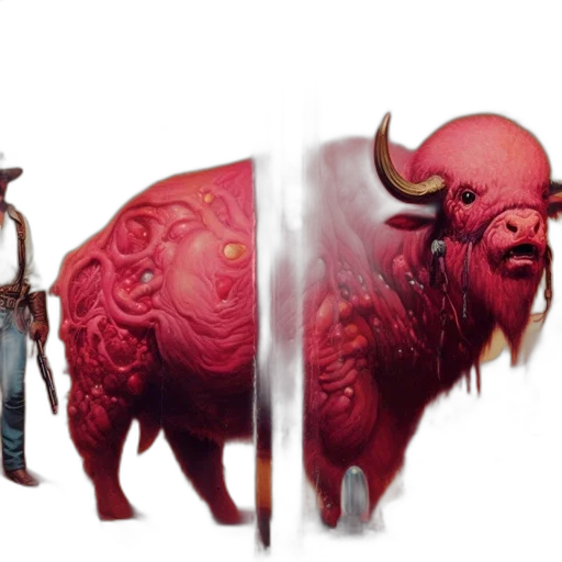 concept art, fantasy art, 3d render, comic book art transparent PNG cut-out