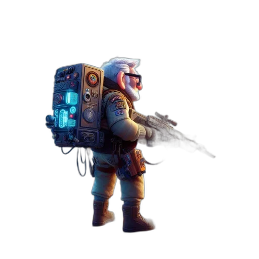 weapon, robot, staff, sword transparent PNG cut-out