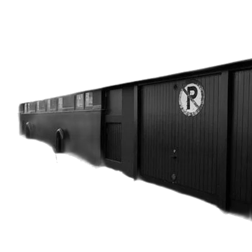 3d render, black, white, photo transparent PNG cut-out