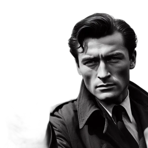 face, jacket, photorealistic, comic book art transparent PNG cut-out