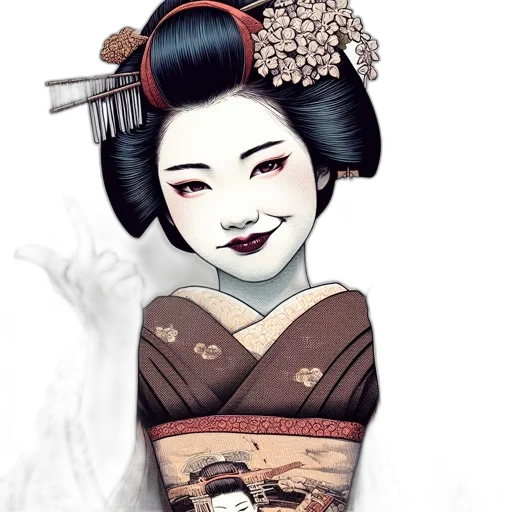 staff, face, dress, jewelry transparent PNG cut-out