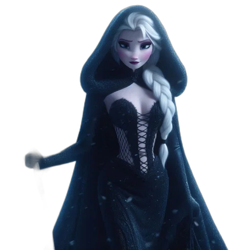 dress, jacket, 3d render, concept art transparent PNG cut-out
