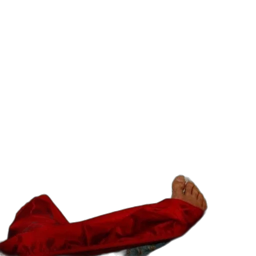 shoes, dress, staff, creature transparent PNG cut-out