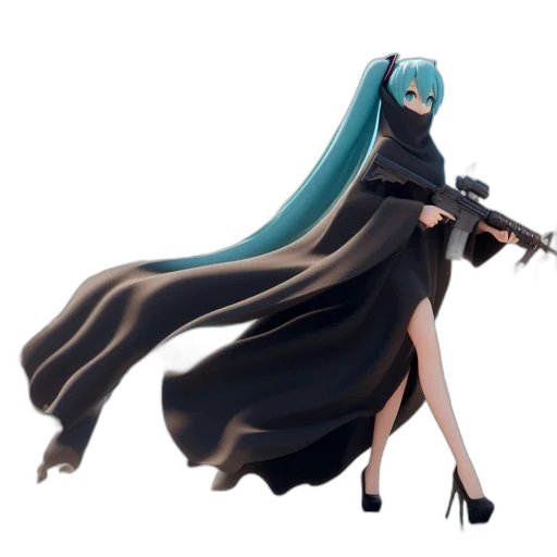weapon, dress, staff, sword transparent PNG cut-out