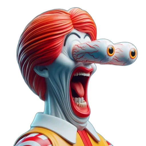 face, animal, creature, robot transparent PNG cut-out